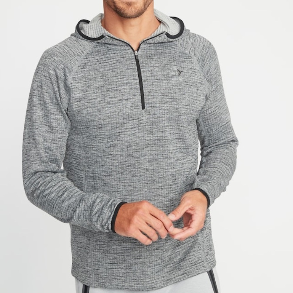 Small men’s active wear hoodie